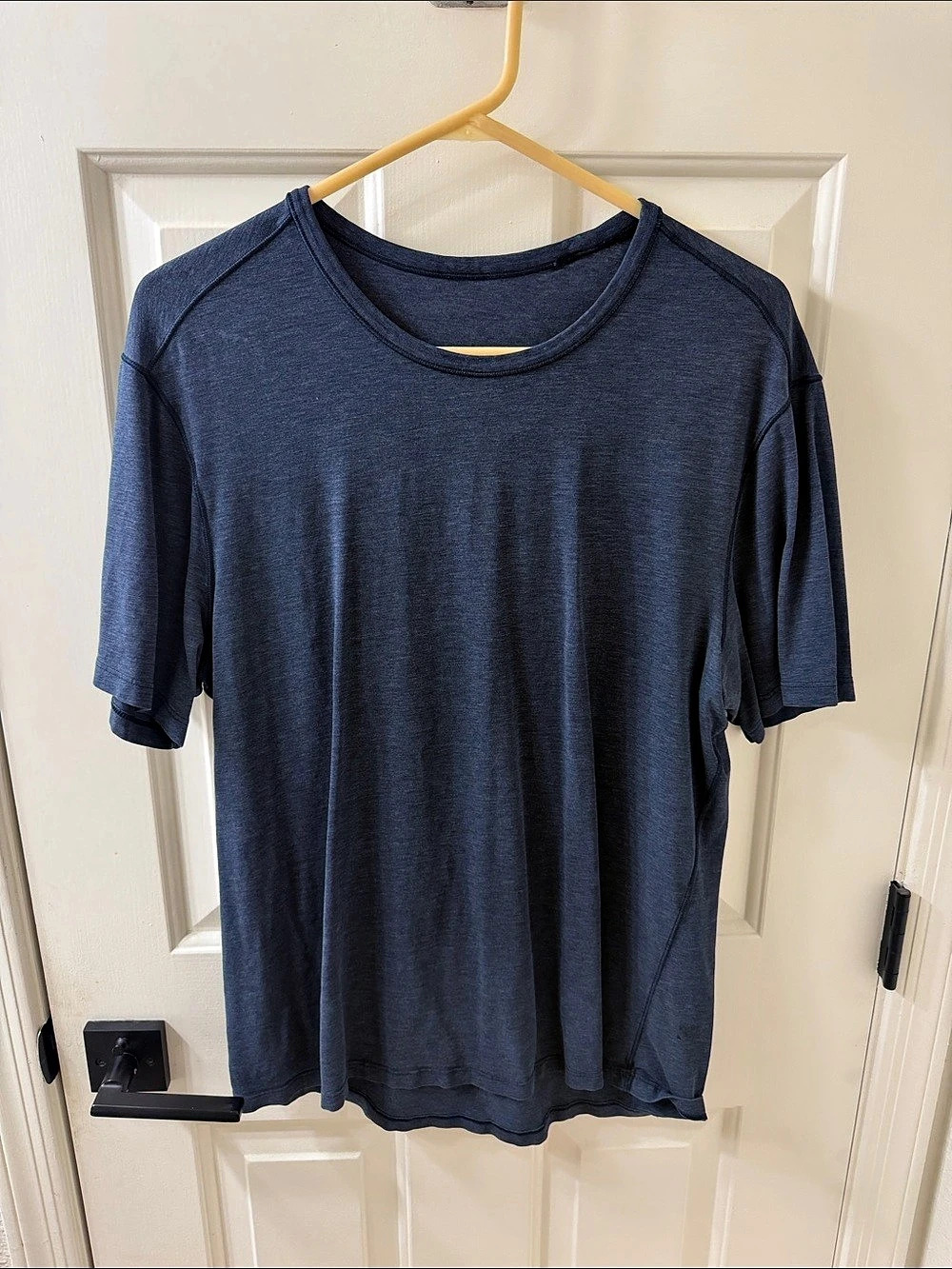 Lululemon Metal Vent Tech Short-Sleeve Shirt Men's Blue Short Sleeve Tee Like